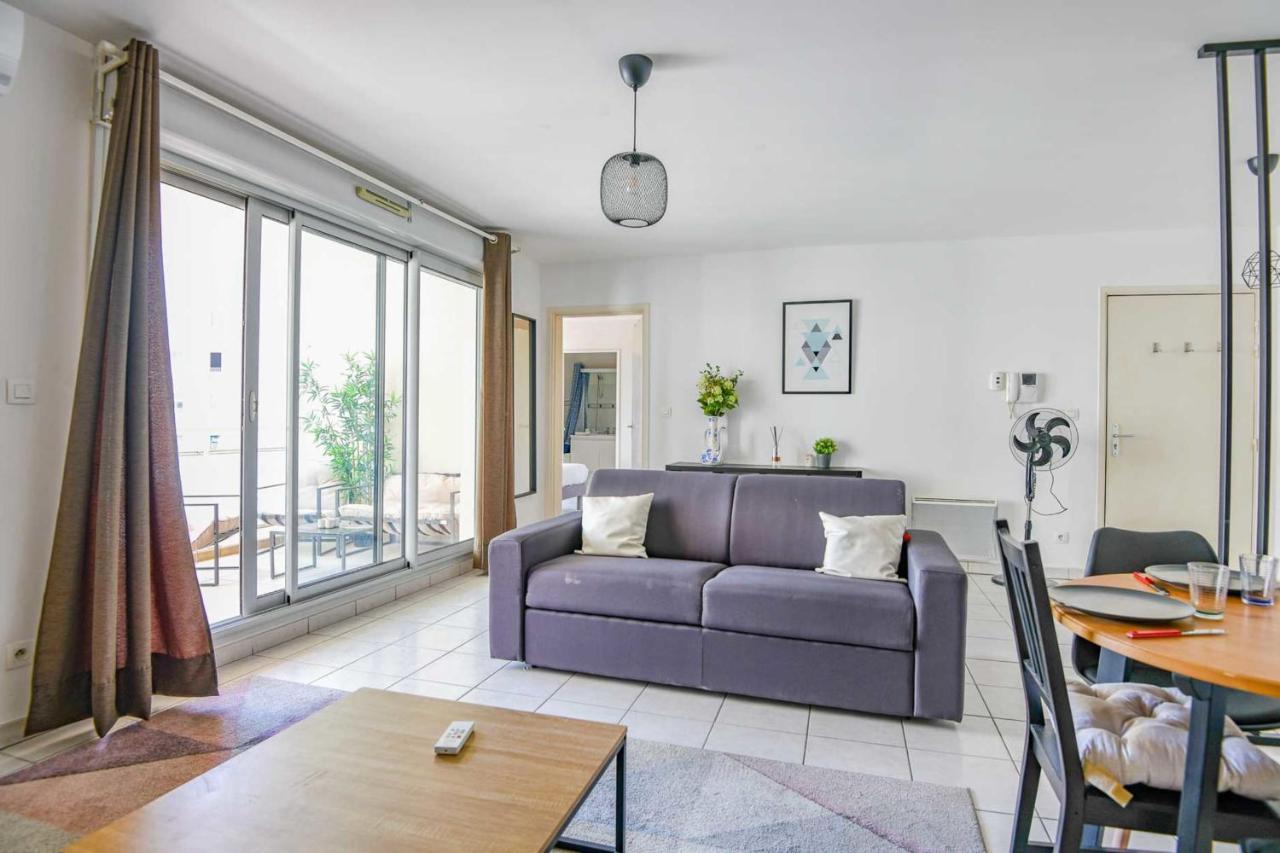 Appart 1 Ch Balcon Proche Saint-Charles Et Metro Apartment Marseille Exterior photo